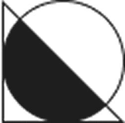 image of a circle and triangle