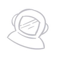 Image of an astronaut helmet