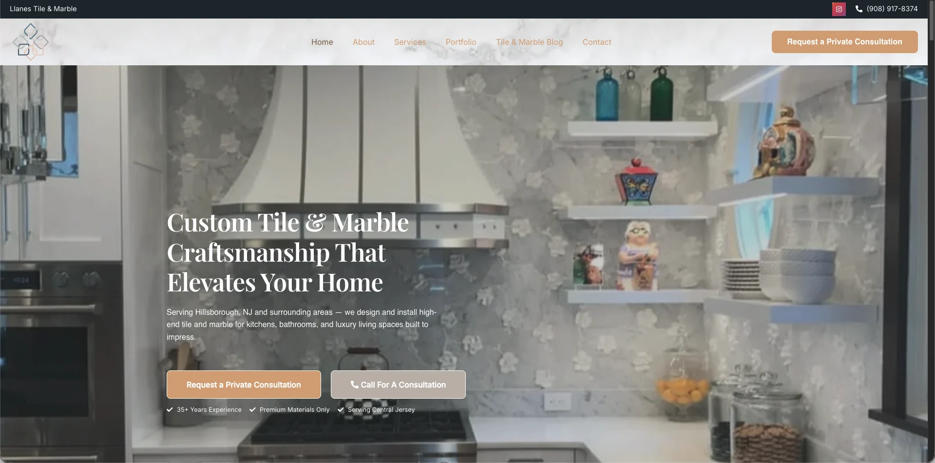 professional Bedminster NJ small business website