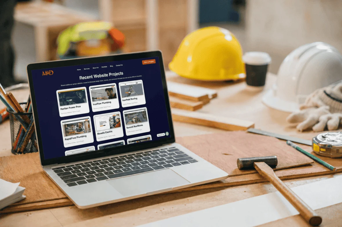 contractor website features for small business lead generation