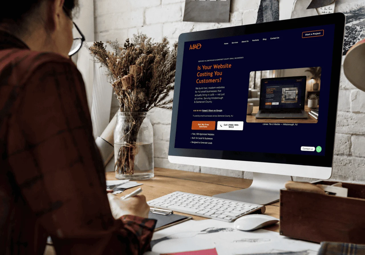 professional web design company Montgomery NJ